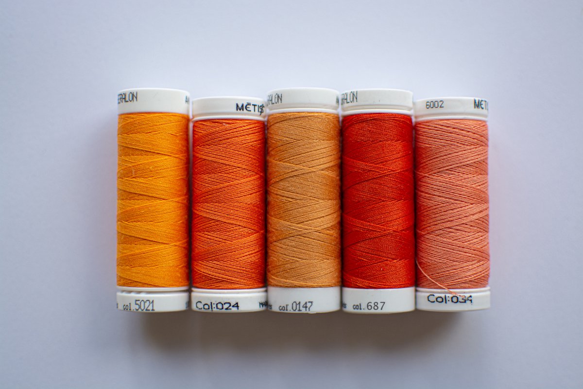 Kit de fil à coudre CiaraQ 30 couleurs polyester 250 mètres par bobine pour  la couture