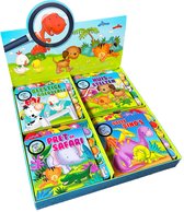Uitdeelboekjes peuters - 24 kartonnen zoekboekjes om uit te delen - Uitdeelcadeautjes voor crèche of verjaardag - Trakteer cadeautjes