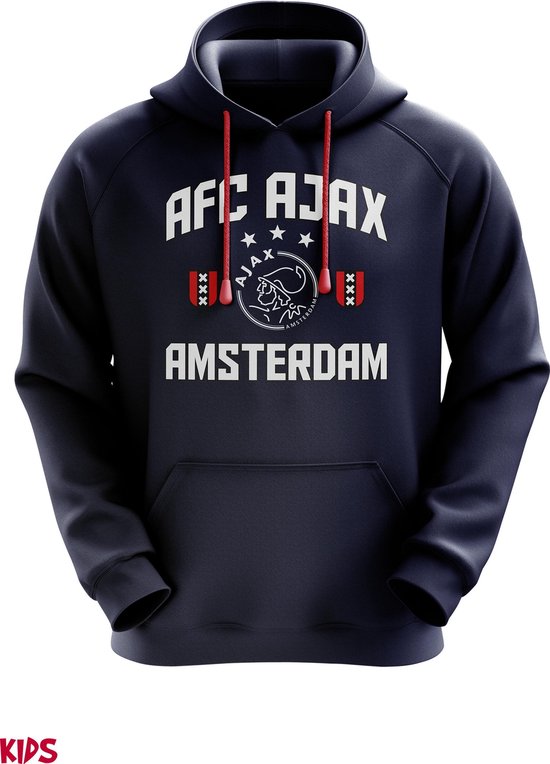 Ajax-hooded sweater navy junior