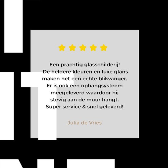 MuchoWow® Peinture sur Verre - Proverbes - Get shit done - Citations - 90x60 cm - Peintures sur Verre Acrylique - Photo sur Glas