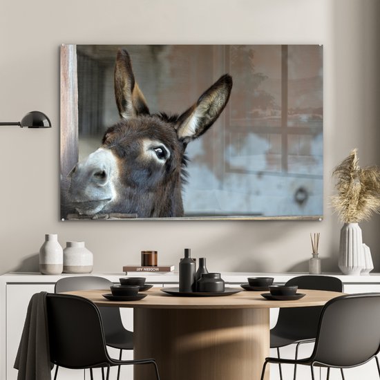 Ezel Glas 90x60 cm - Tirage photo sur Glas (décoration murale en plexiglas)