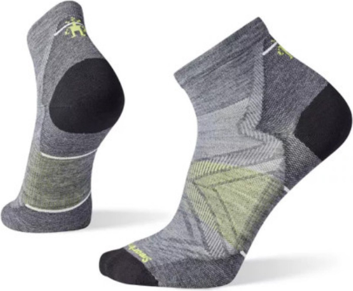 SMARTWOOL RUN ZC - enkel sokken - grijs - 38-41