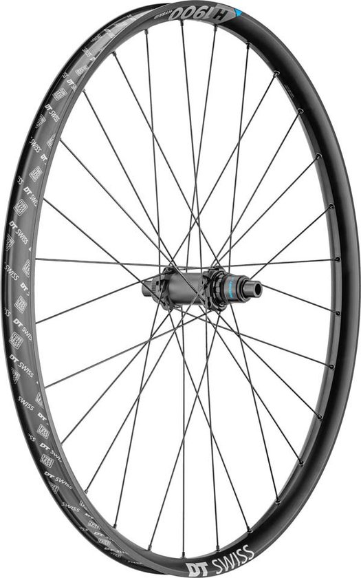 Dt Swiss H 1900 Spline 35 29´´ Cl Disc Tubeless Achterwiel Zwart 12 x ...