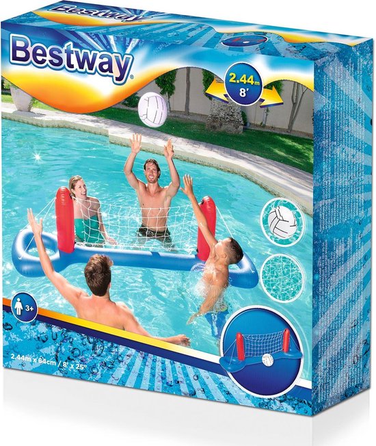Bestway Opblaasbaar Volleybal Frame met Bal