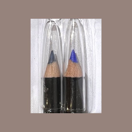 Colormates Eyeliner Pencil 62504 Steely Grey & Sky Blue 3.98 g bol