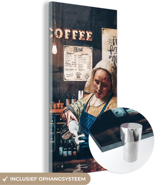 Poster Het melkmeisje - Johannes Vermeer - 60x80 cm