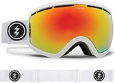 Electric skibril EG2.5 Wit - met Brose Red Chrome lens