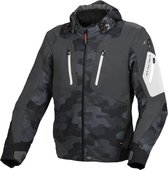 Macna Angle Black Grey Jackets Textile Waterproof 3XL - Maat - Jas