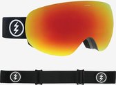 Electric skibril EG3.5 Zwart - met Brose Red Chrome lens