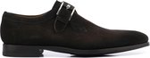 Magnanni Mannen Suède Gespschoenen / Herenschoenen / Instapper 16618 - Bruin - Maat  41.5