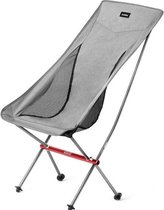 Naturehike YL06 Alu opvouwbare maanstoel | Lichtgewicht draagbaar ontwerp voor vissen, picknicken, buiten en wandelen | Duurzaam aluminium frame | Compact en gemakkelijk mee te nemen | Comfortabele zitplaatsen voor buitenavonturen