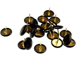 Kangaro kangourou plates - set 300x - noir - pour tableau d'affichage