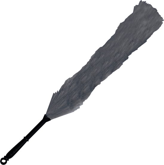 MSV Plumeau/stofborstel/duster - hand stoffer - grijs - 61 cm ...