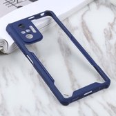 Voor Xiaomi Redmi Note 10 Pro Max acryl + kleur TPU schokbestendig hoesje (donkerblauw)