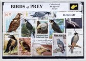 Roofvogels – Luxe postzegel pakket (A6 formaat) - collectie van 50 verschillende postzegels van roofvogels – kan als ansichtkaart in een A6 envelop. Authentiek cadeau - kado - kaar