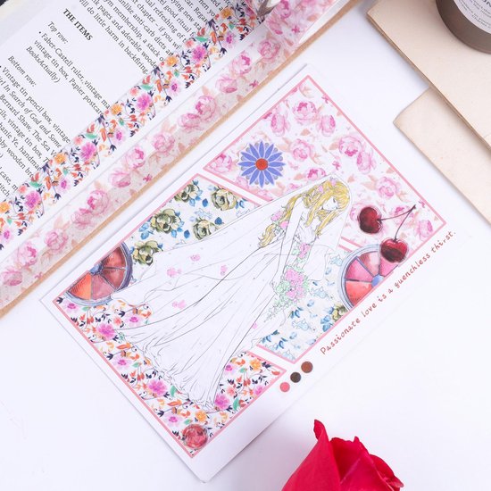 Soft florals, gentle tones, and a touch of sakura 🌸 Our washi tape collection is here to make your journaling a little sweeter