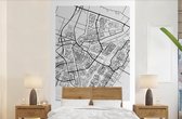 Papier peint - Papiers Papier peint photo Plan de la ville - Purmerend - Grijs - Wit - Largeur 145 cm x hauteur 220 cm