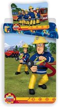 Dekbedovertrek Fireman Sam Brandslang 135x100 2 delig