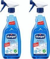 Durgol badkamer reiniger - 2 STUKS a 500ml - ontkalker  - krachtige schuimontkalker tegen kalkaanslag