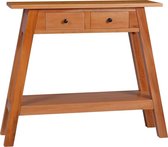 Sidetable 90x30x75cm massief mahoniehout