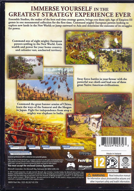 Age of Empires 3 - Complete Collection - Windows - Xbox