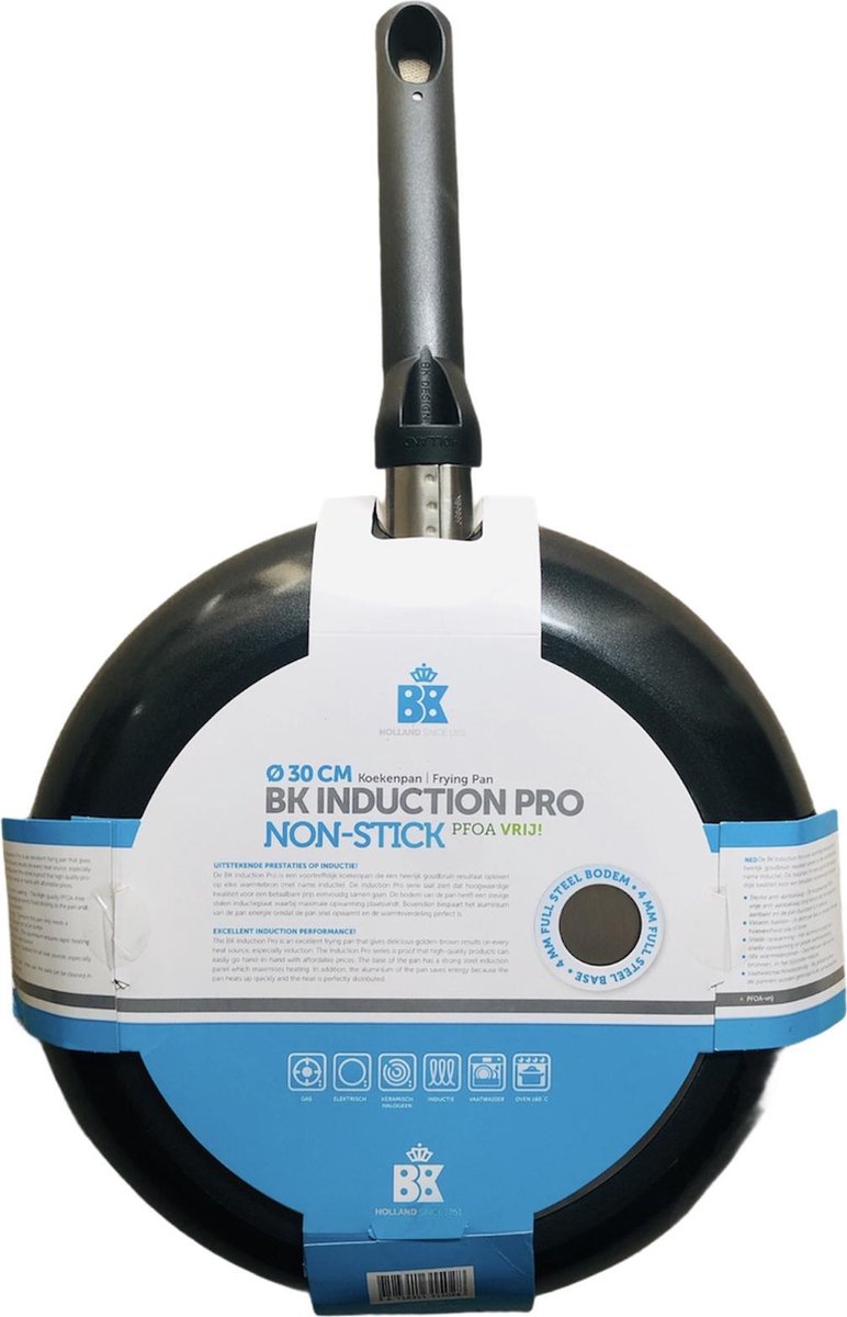 BK Induction Pro Koekenpan 30 cm | bol.com