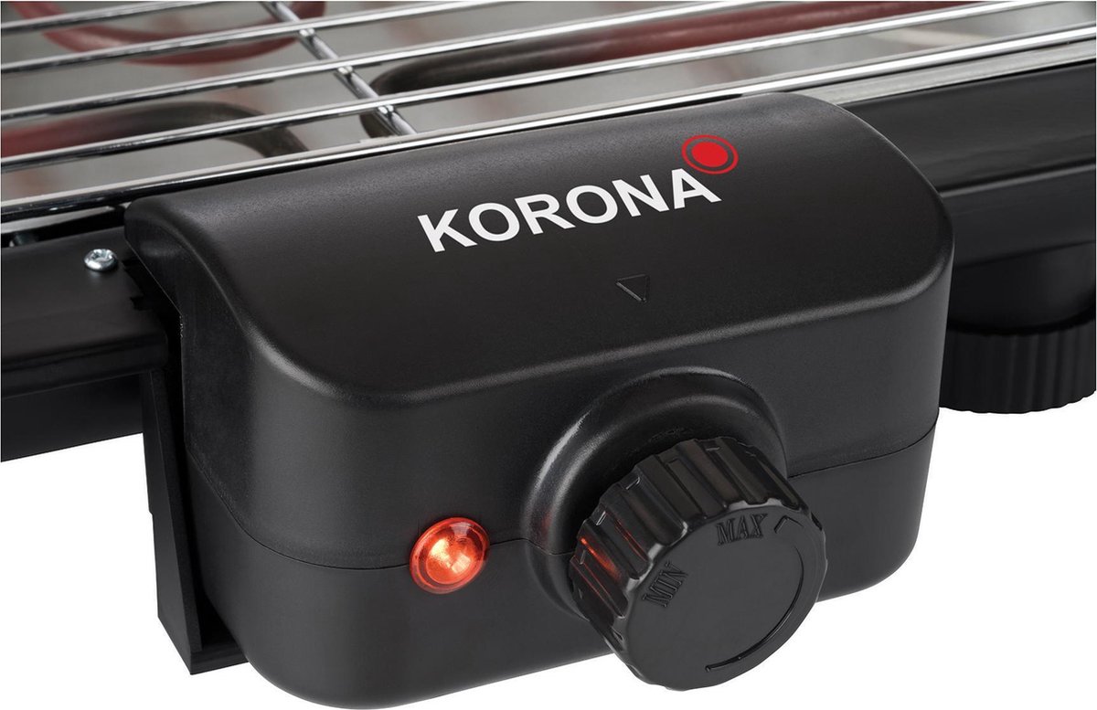 Barbecue électrique De Table Korona - 2200W, Surface XXL 51x30cm, Idéal Balcon