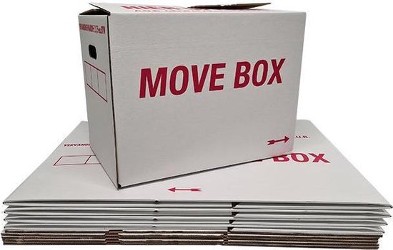 Pack And Move - 20 Standaard Dozen - Versterkte Handgrepen - 60 X 30 X Pack And Move - 20 Standaard Dozen - Versterkte Handgrepen - 60 X 30 X
