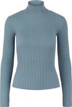 Pieces Trui Pccrista Ls Roll Neck Knit Noos Bc  Trooper/cp Dames Maat - S