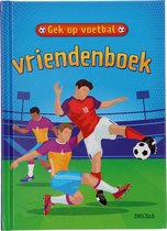 Voetbal vriendenboek - Vriendenboekje "Gek op Voetbal" superleuk invulboek