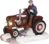 Luville - Farm tractor battery operated - Kersthuisjes & Kerstdorpen