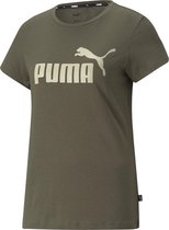 Puma Essential Logo Dames T-shirt - Maat XL