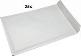 Luchtkussenenveloppen - 18 x 26,5 cm - Wit - 25 Stuks