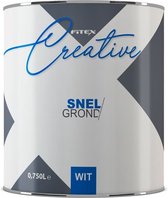 Fitex - Creative - Snelgrond - 750 ml wit