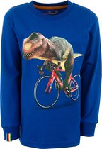Stones & Bones Jongens Longsleeve Tshirt Tougher Eddy Rex Electric