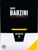 Barzini Ristretto Cups - 80 cups - Totaal 80 capsules - 100% Rainforest Alliance koffie cups - koffiecapsules