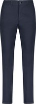 DEELUXE SliMFit Chino met patroonALMA Navy