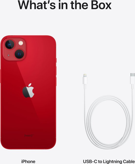 Apple iPhone 13 - 512GB - Rood