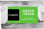 iSetchi Autoparfum Luchtverfrisser navulverpakking (Green Fresh Era)