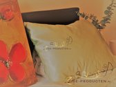 Zijden kussensloop, 100% moerbei zijde, kwaliteit 22 Momme, kleur Beige, maat 60x70 cm