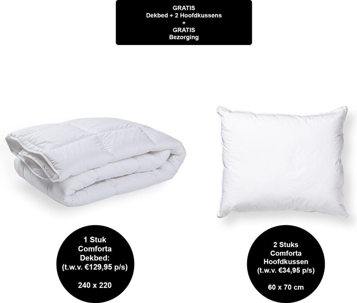 Merkloos / Sans marque Anno 1588 Comforta Boxspringset XL - afbeelding 3