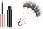 Magnetische wimpers 1 paar inclusief eyeliner