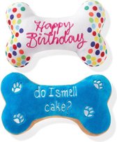 Fringe Birthday bones cookies 289332 Speelgoed voor dieren - honden speelgoed – honden knuffel – honden speeltje – honden speelgoed knuffel - hondenspeelgoed piep - hondenspeelgoed bijten
