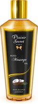 Plaisir Secret - Droge Massageolie - Kokos - 250ml - 100% Plantaardig