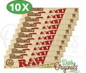 RAW Organic King Size Slim - Lange Vloei - Vloeipapier - Rolling paper (Smoking) - 11 stuks