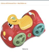 CHICCO ALL AROUND ECO RIDE-ON- RED