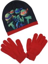 Zwart-rode winterse set van Teenage Mutant Ninja Turtles - 52 cm