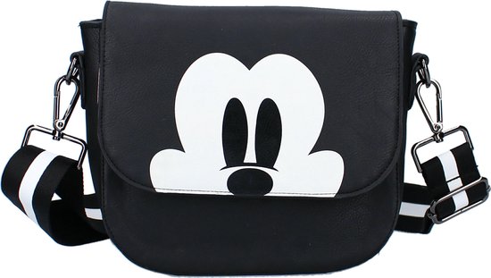 Disney Sac bandoulière Mickey Mouse 2 Litres Polyuréthane Zwart