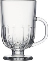 La Rochère Flore - Mug - Glas - 30 cl - Set de 4