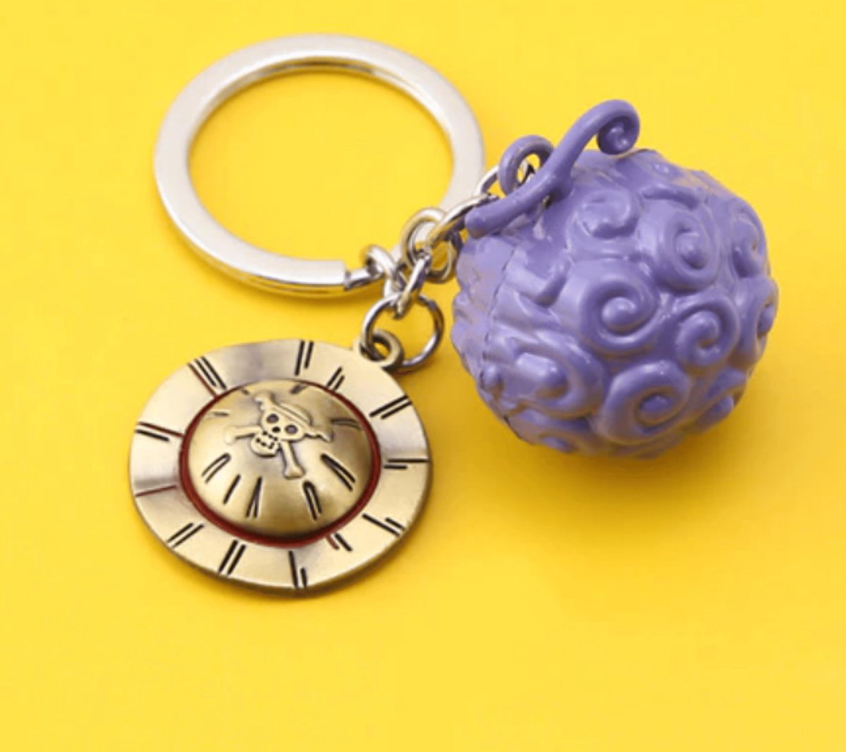 One Piece Keychain Devil Fruit Strawhat Keychain Luffy Keychain